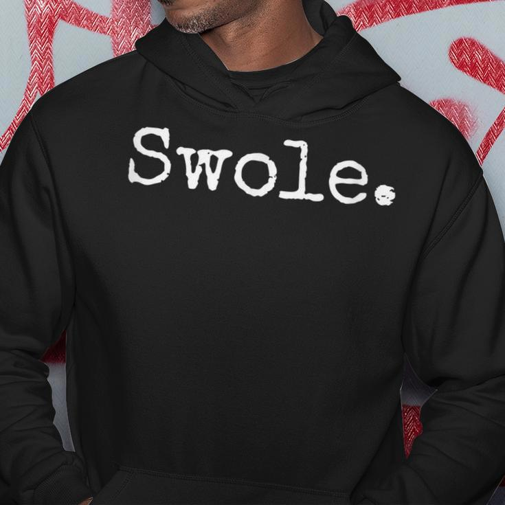 Swole Funny Weight Lifting Hoodie Unique Gifts