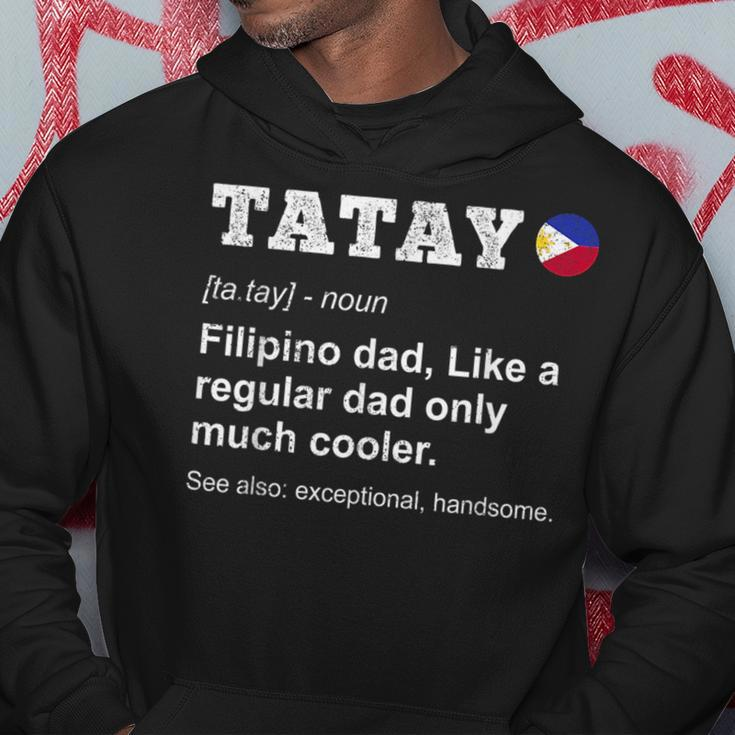Tatay Filipino Dad Definition Philopino Father Day Pinoy Dad Hoodie Funny Gifts