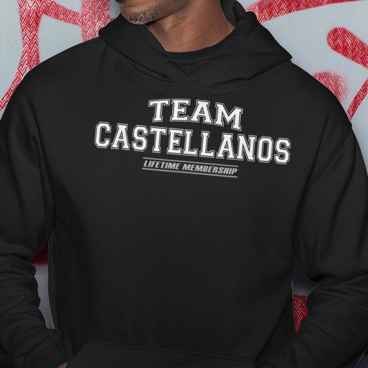 Team Castellanos | Proud Family Surname Last Name Gift Hoodie Unique Gifts