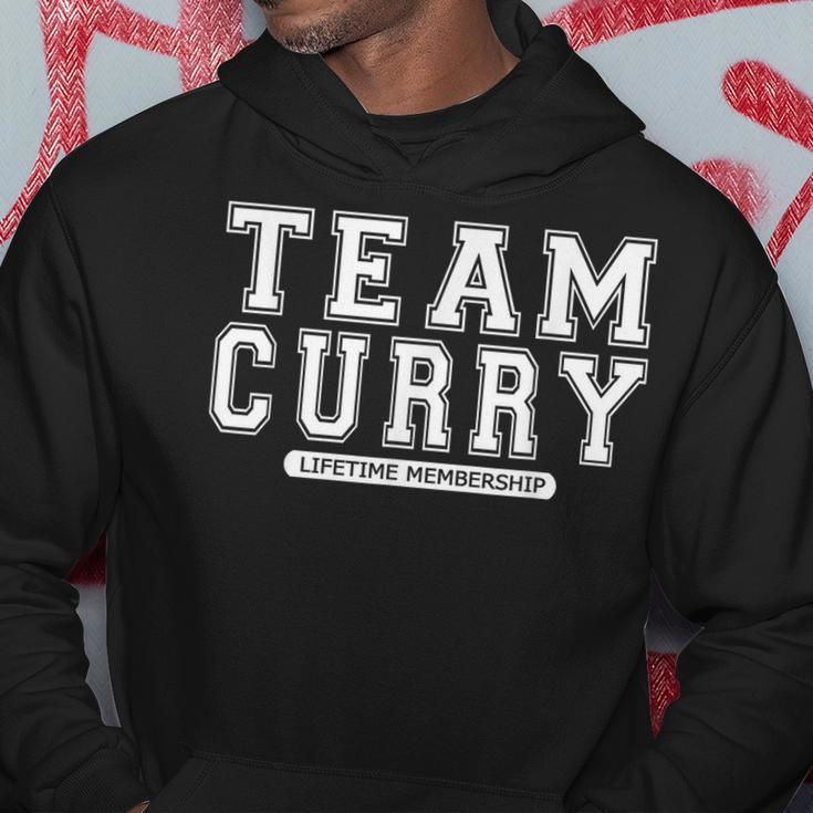 Team Curry Family Surname Reunion Crew Member Gift Hoodie Unique Gifts