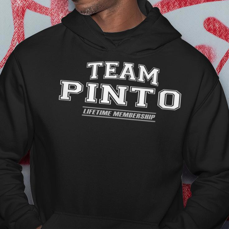 Team Pinto | Proud Family Surname Last Name Gift Hoodie Unique Gifts