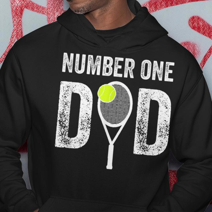 Tennis Dad Number One Daddy With Tennis Sayings Hoodie Unique Gifts