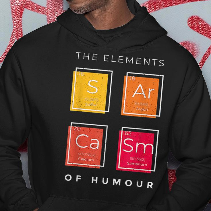 The Element Sarcasm Of Humour Funny Science Gift Hoodie Unique Gifts