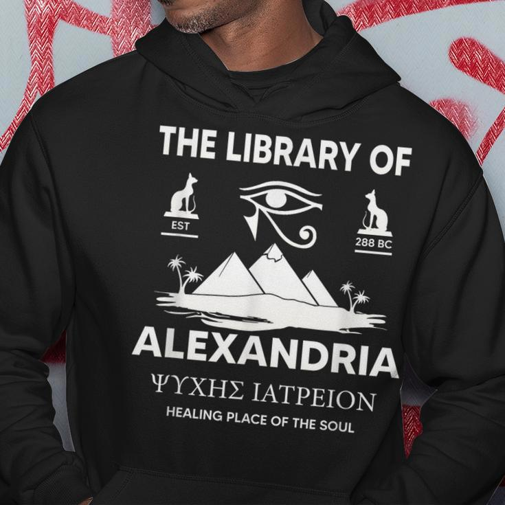 The Library Of Alexandria - Ancient Egyptian Library Hoodie Unique Gifts