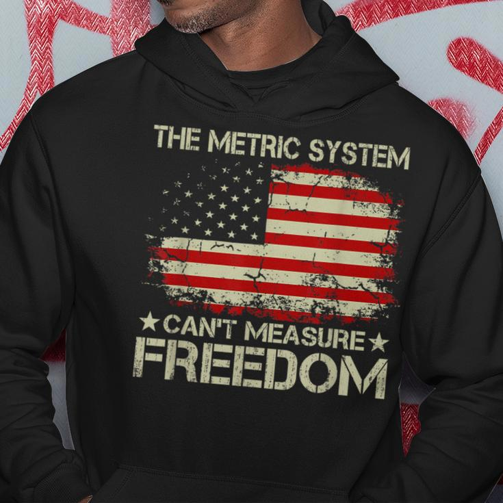 The Metric System Cant Measure Freedom 4Th Of July Hoodie Unique Gifts