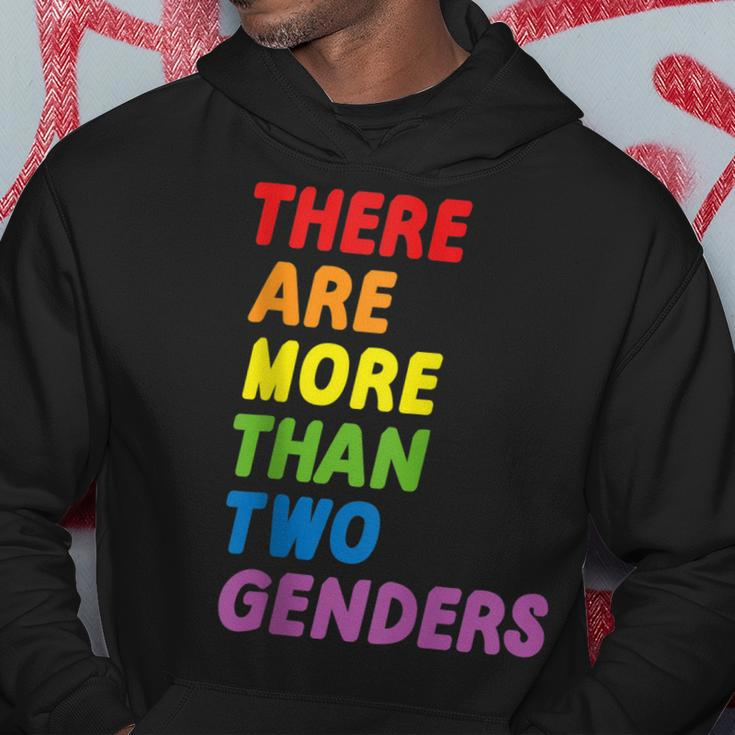 There Are More Than Two Genders Bi Gender Lgbtq Pride Month Gift For Women Hoodie Personalized Gifts