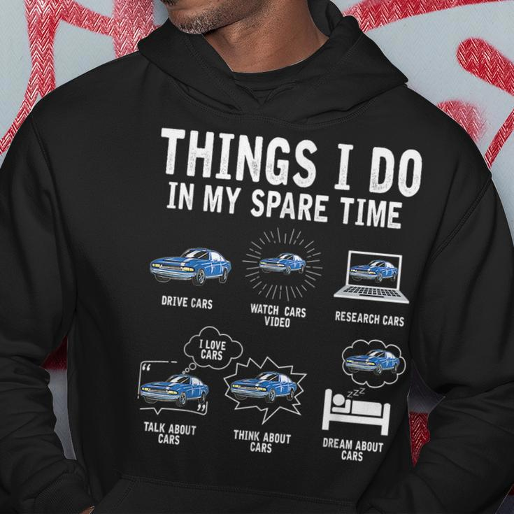 Things I Do In My Spare Time Car Enthusiast Funny Car Lovers Hoodie Personalized Gifts