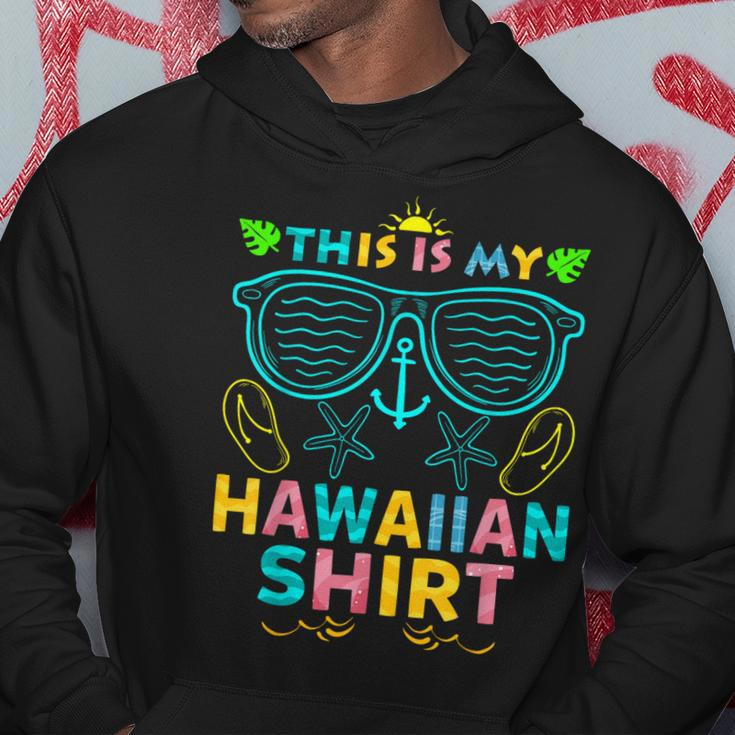 This Is My Hawaiian Tropical Luau Costume Party Hawaii Hoodie Unique Gifts
