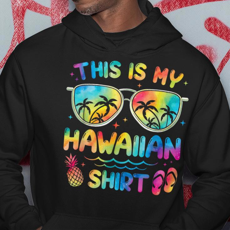This Is My Hawaiian Tropical Luau Summer Party Hawaii Hoodie Unique Gifts