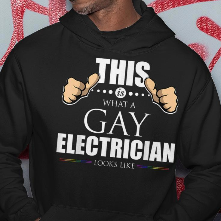 This Is What A Gay Electrician Looks Like Lgbt Pride Hoodie Unique Gifts