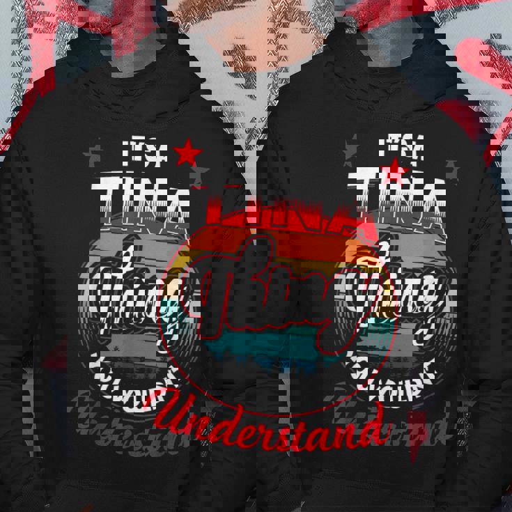 Tina Retro Name Its A Tina Thing Hoodie Unique Gifts