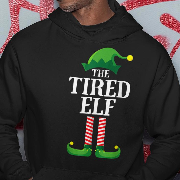 Tired Elf Matching Family Group Christmas Party Gift For Women Hoodie Personalized Gifts