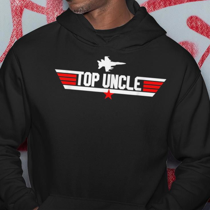 Top Uncle Funny Fathers Day Uncle Gifts Hoodie Unique Gifts