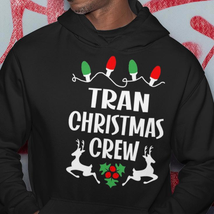 Tran Name Gift Christmas Crew Tran Hoodie Funny Gifts