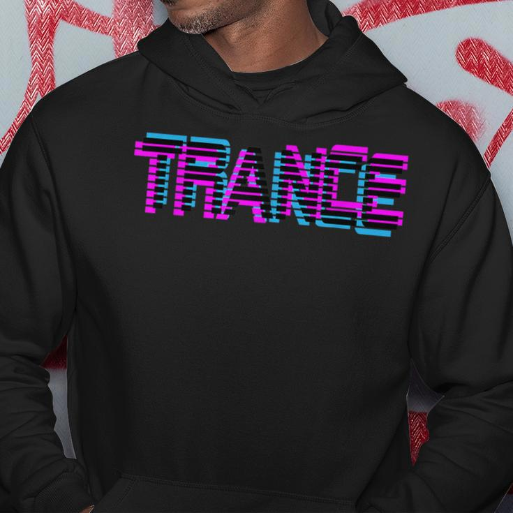 Trance With Uplifting Trance Vaporwave Glitch Remix Ed Hoodie Unique Gifts