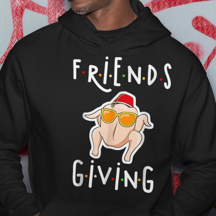 Turkey Friends Giving Happy Friendsgiving Thanksgiving Hoodie Funny Gifts
