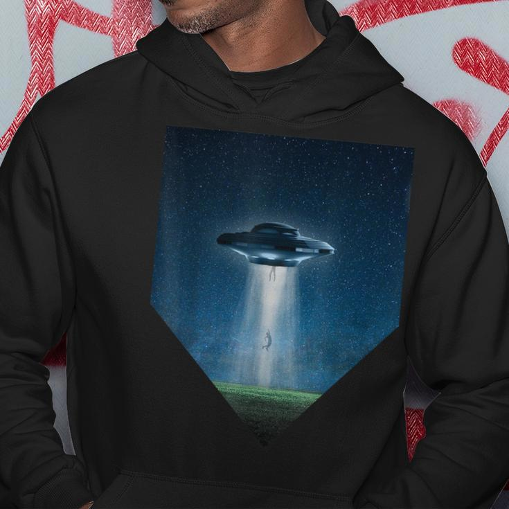 Ufo Abduction Flying Saucer Alien Believers Space Hoodie Unique Gifts