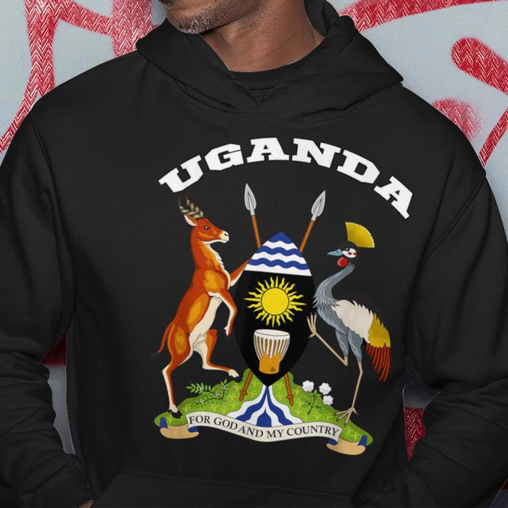 Uganda Coat Of Arms Flag Souvenir Kampala Hoodie Unique Gifts