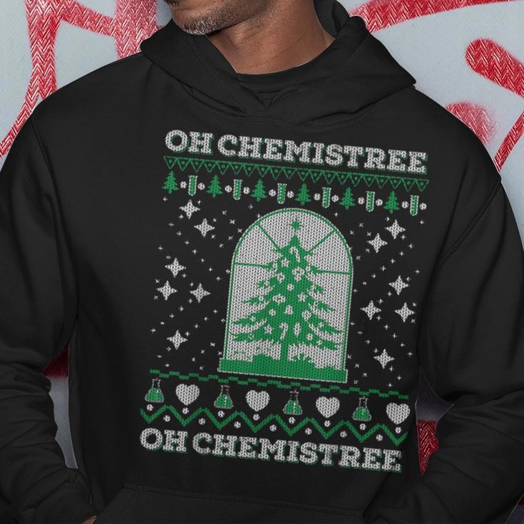 Ugly Christmas Sweater Chemistry Oh Chemistree Hoodie Unique Gifts