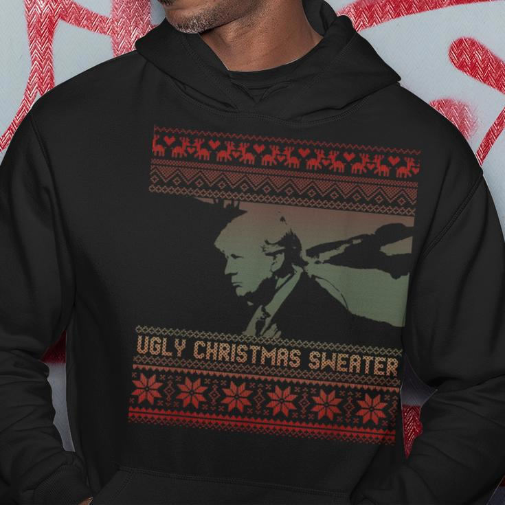Ugly Christmas Sweater Trump Hoodie Unique Gifts