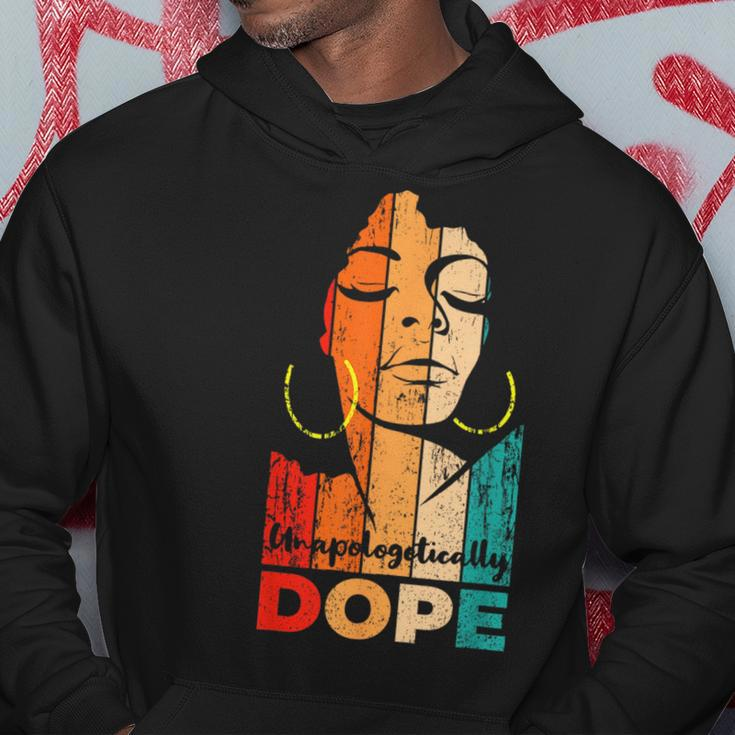 Unapologetically Dope Black Pride Melanin African American Hoodie Unique Gifts