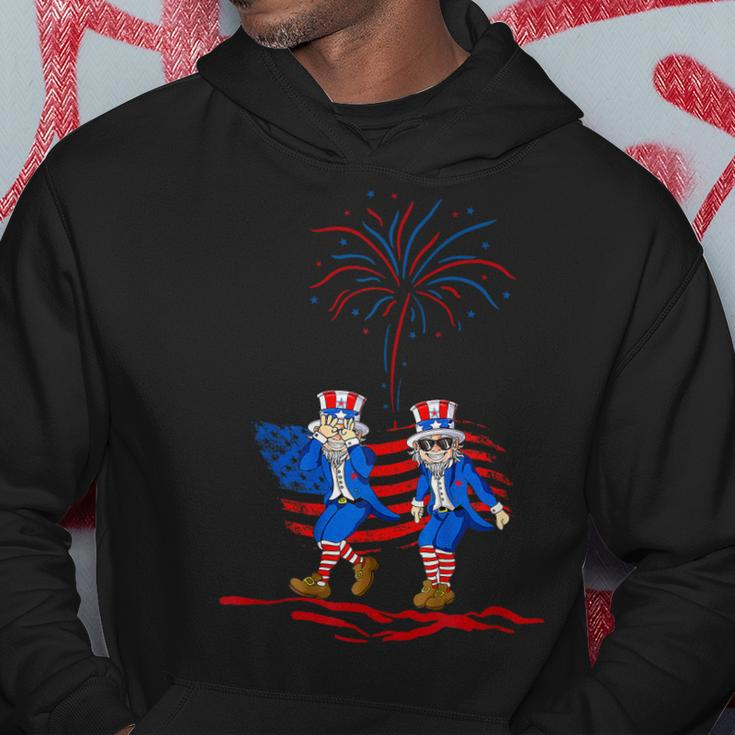 Uncle Sam Griddy Dance 4Th Of July Independence Day Hoodie Unique Gifts