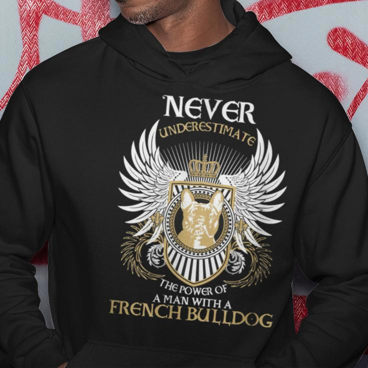 Never Underestimate French Bulldog Hoodie Unique Gifts