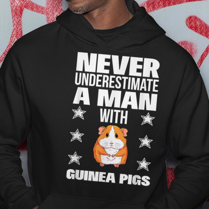 Never Underestimate A Man With Guinea Pigs Hoodie Unique Gifts