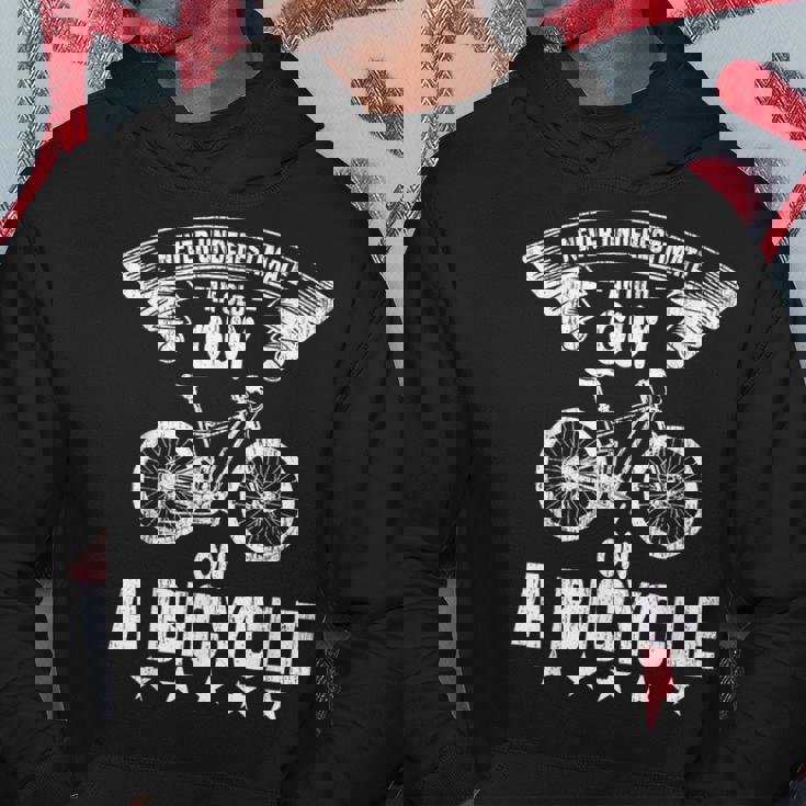 Never Underestimate An Old Guy On A Bicycle Bike Lover Hoodie Unique Gifts