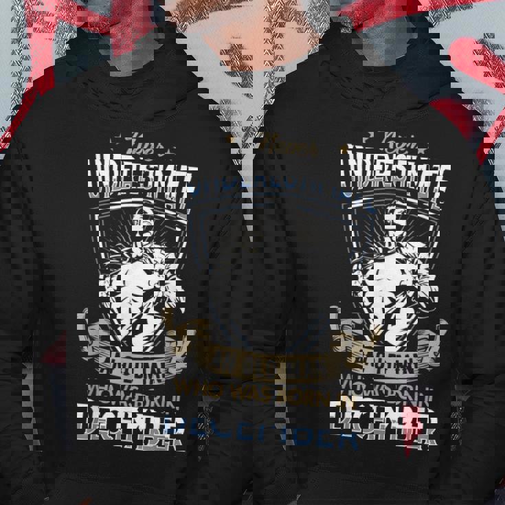 Never Underestimate An Old Man December Stronger Old Man Hoodie Unique Gifts