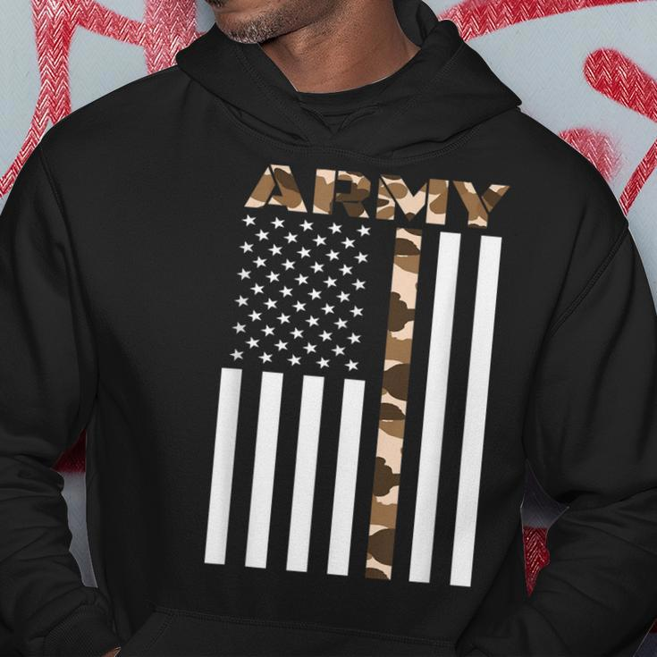 Us Army Flag Infantry Ranger Camouflage Brown Hoodie Unique Gifts