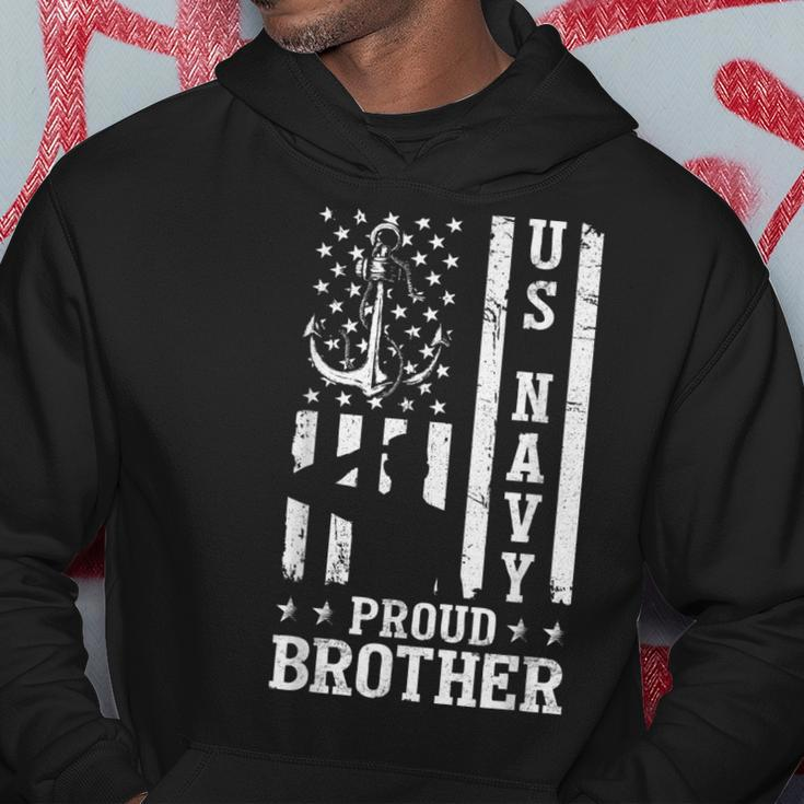 Us Military Proud Navy Brother Veteran Hoodie Unique Gifts