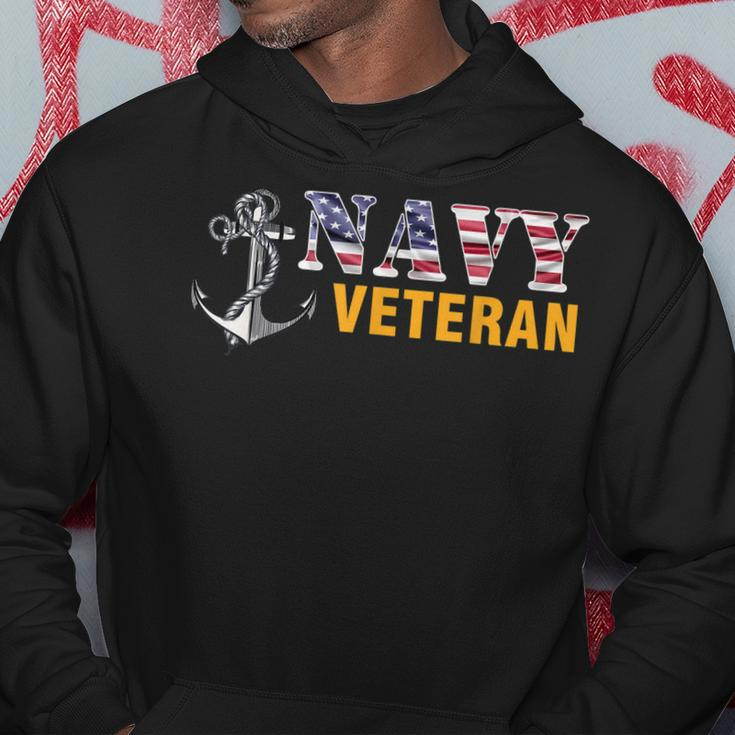 Us Navy Veteran American Flag Cool Gift Hoodie Unique Gifts