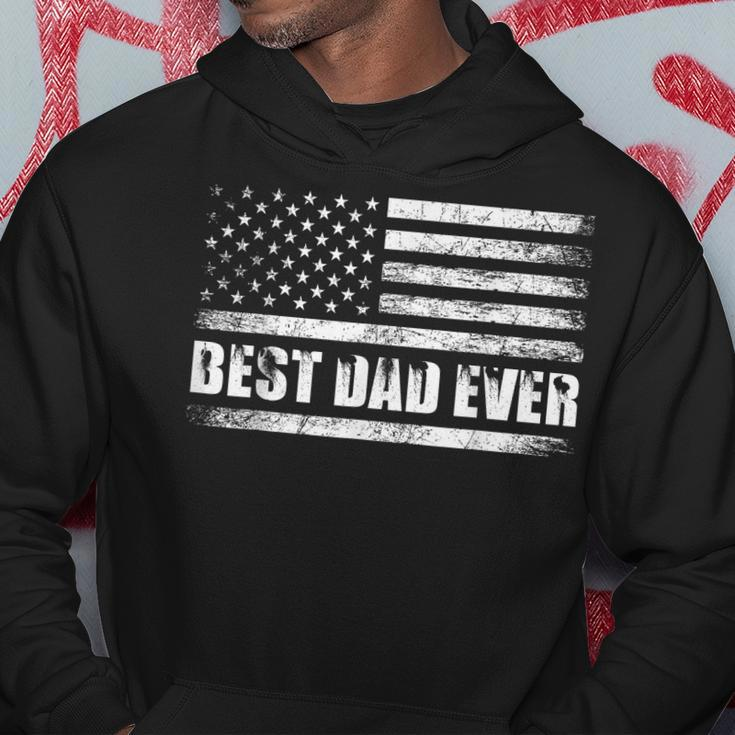 Usa Flag Best Dad Ever Daddy Fathers Day Dad Gifts Hoodie Unique Gifts
