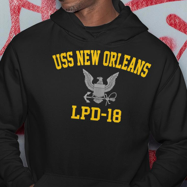 Uss New Orleans Lpd18 Hoodie Personalized Gifts