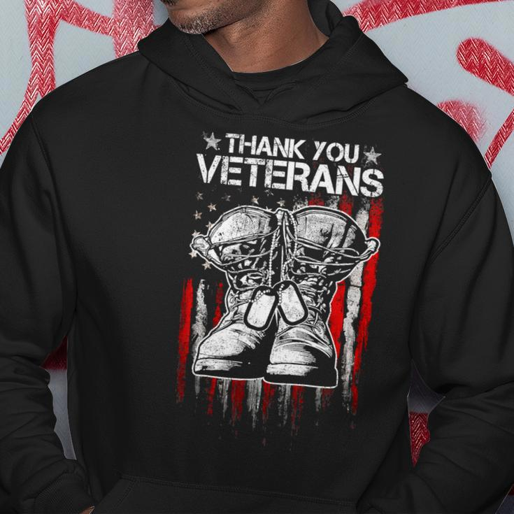 Veteran Vets Thank You Veterans Shirts Veteran Day Boots Usa Flag Dad 346 Veterans Hoodie Unique Gifts