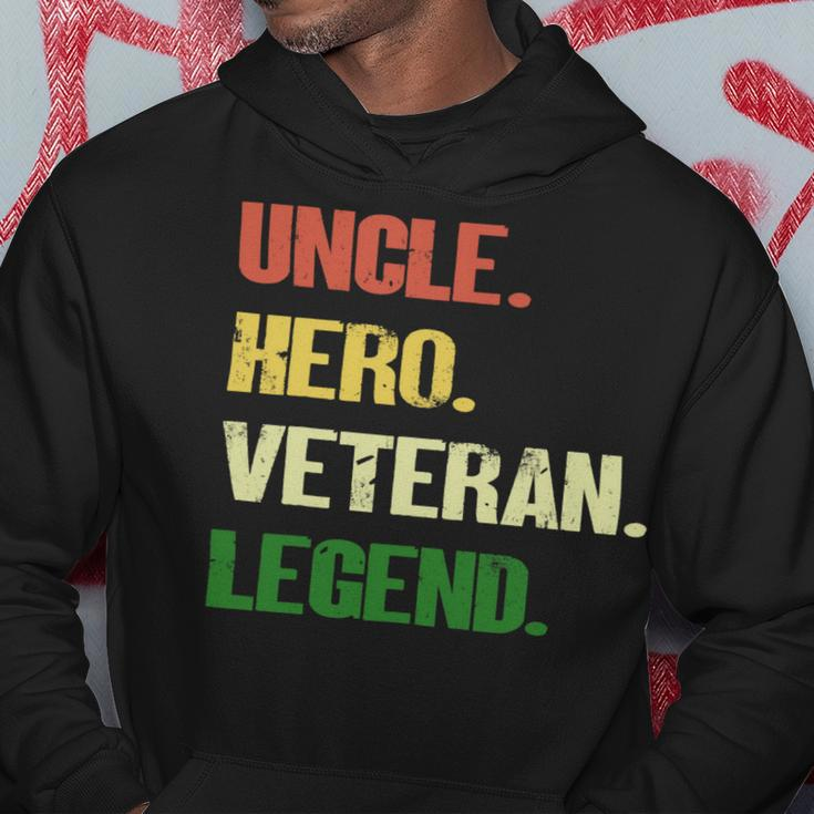Veteran Vets Uncle Hero Veteran Legend Veterans Hoodie Unique Gifts