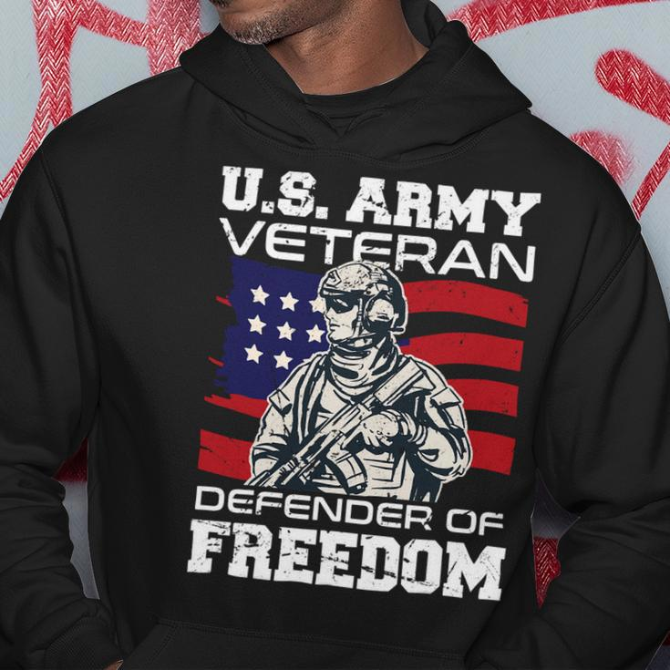 Veteran Vets Us Army Veteran Defender Of Freedom Fathers Veterans Day 3 Veterans Hoodie Unique Gifts