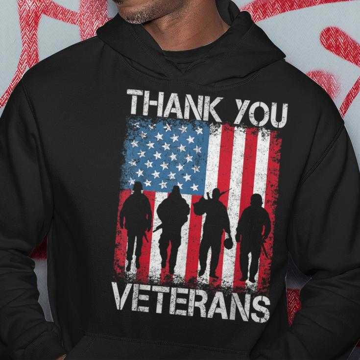 Veterans Day Thank You Veterans Proud Hoodie Unique Gifts