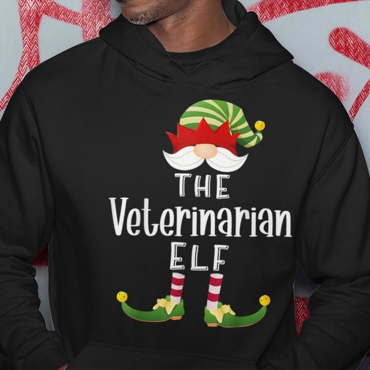 Veterinarian Elf Group Christmas Pajama Party Hoodie Unique Gifts