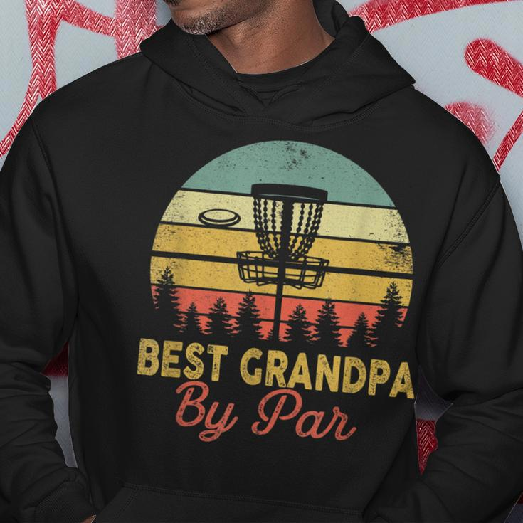 Vintage Best Grandpa By Par Disc Golf Gift Dad Fathers Papa Gift For Mens Hoodie Unique Gifts