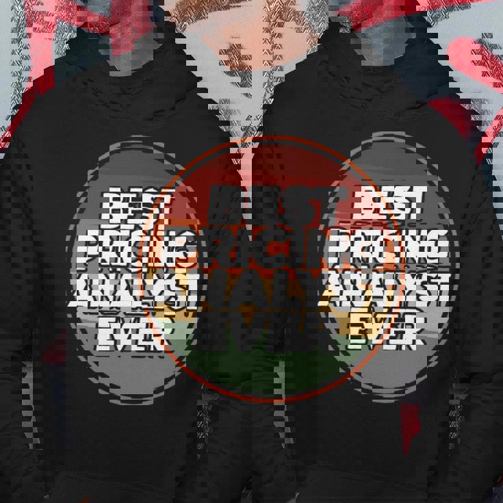 Vintage Best Pricing Analyst Ever Hoodie Unique Gifts