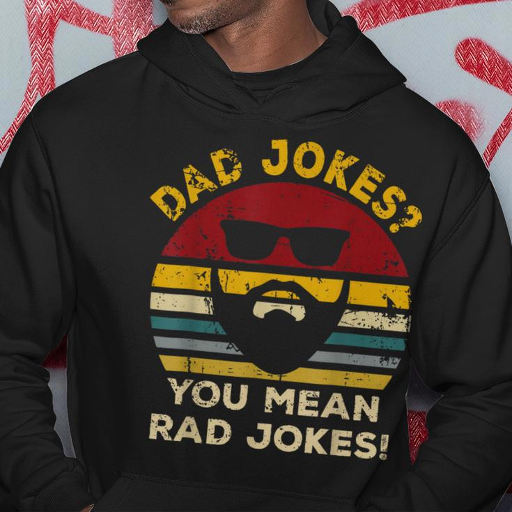 Vintage Dad Jokes You Mean Rad Jokes Funny Father Day Gifts Hoodie Funny Gifts