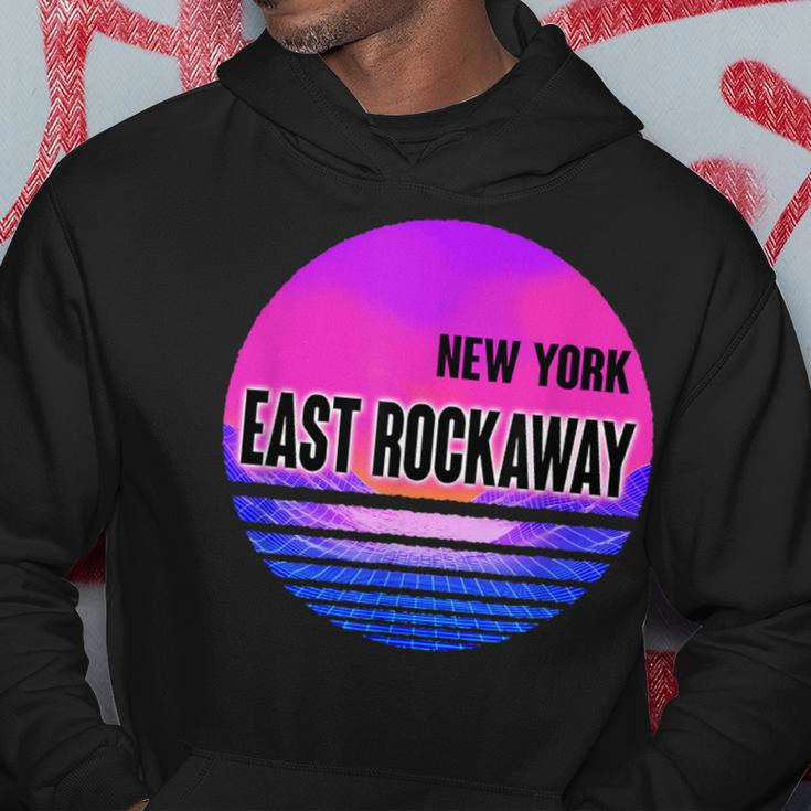 Vintage East Rockaway Vaporwave New York Hoodie Unique Gifts