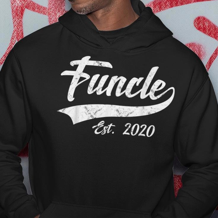 Vintage Funcle Est 2020 New Uncle Father Day Gift Gift For Mens Hoodie Unique Gifts