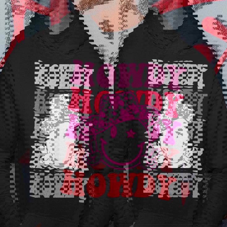 Vintage Howdy Rodeo Western Country Southern Cowgirl Rodeo Funny Gifts Hoodie Unique Gifts