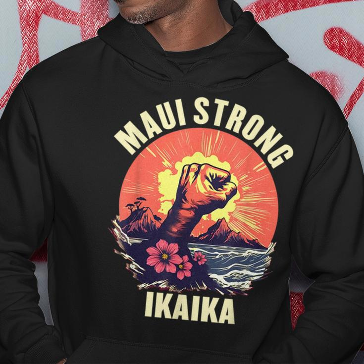 Vintage Ikaika Strong Maui Hawaii Island I Love Hawaii Hoodie Unique Gifts