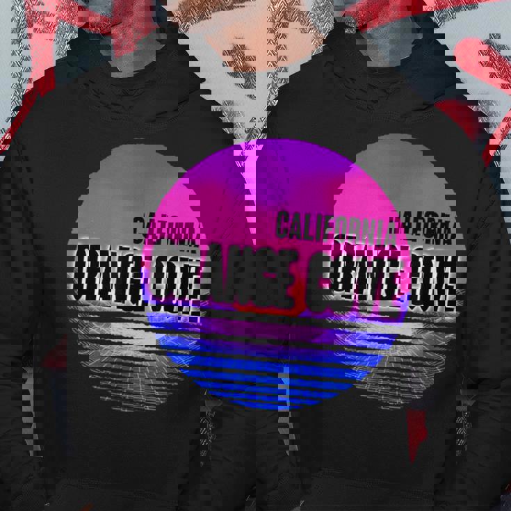 Vintage Orange Cove Vaporwave California Hoodie Unique Gifts