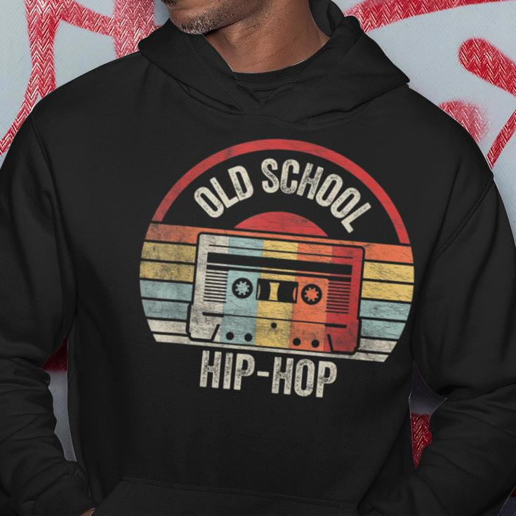 Vintage Retro Old School Hip Hop 80S 90S Cassette Music Hoodie Funny Gifts
