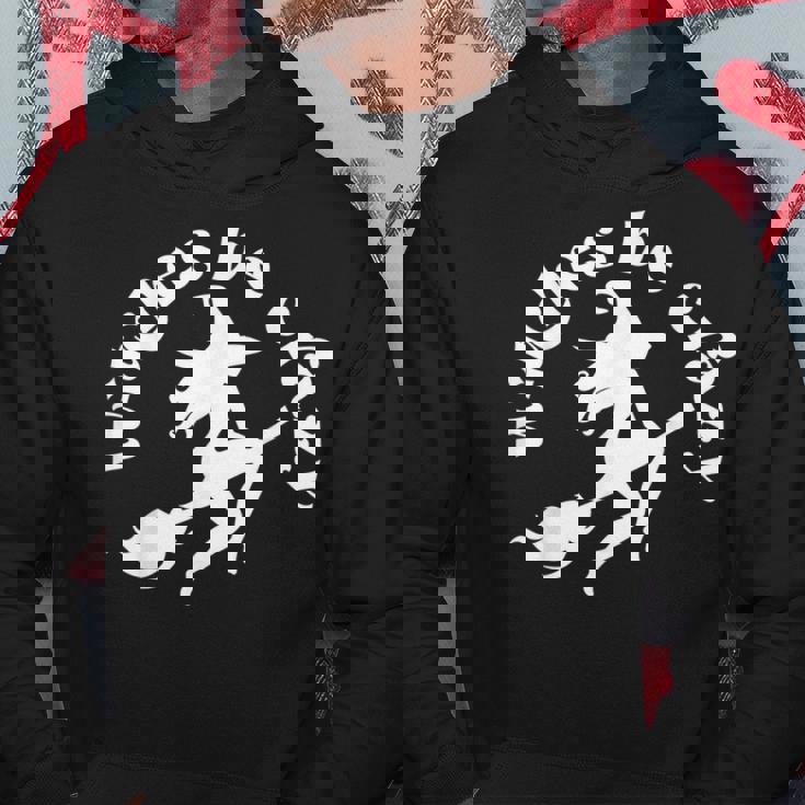 Vintage Retro Witches Be Crazy Funny Halloween Costumes Gift Halloween Funny Gifts Hoodie Unique Gifts